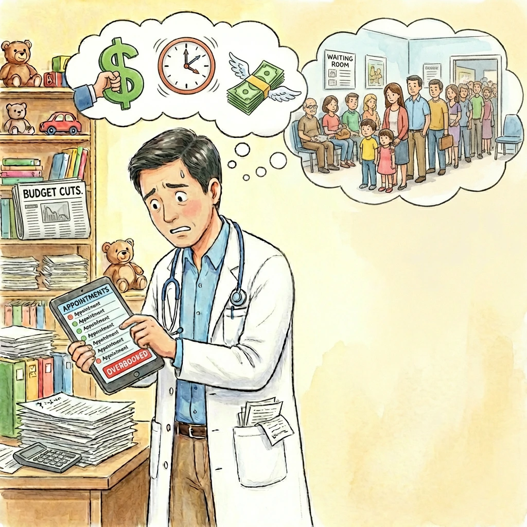 Doctor tied to daily patient volume
